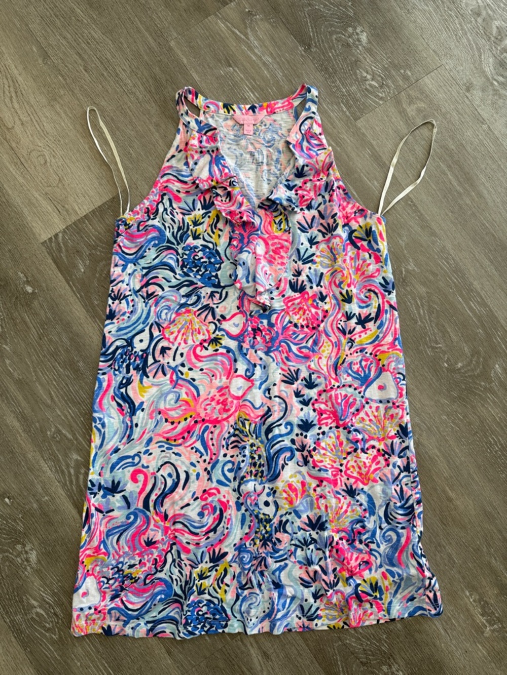 Lilly Pulitzer “I'm So Sofishticated" Shay Sleeveless Dress; Medium Like New